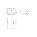 Диван малый «Бамблби», выкатной, НПБ, цвет бежевый luma 02 - Фото 4