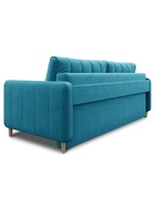 Диван прямой «Берген», НПБ, тик – так, цвет бирюзовый luma 18 - Фото 5