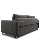 Диван прямой «Берген», НПБ, тик – так, цвет серый luma 24 - Фото 5