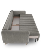 Диван прямой «Берген», НПБ, тик – так, цвет серый ultra grey - Фото 6