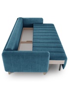 Диван прямой «Берген», НПБ, тик – так, цвет синий ultra midnight - Фото 5