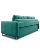 Диван прямой «Берген», НПБ, тик – так, цвет зелёный ultra forest - Фото 5