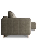 Диван угловой «Берген», НПБ, тик – так, цвет серый luma 24 - Фото 3