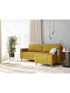 Диван угловой «Берген», с ящиком, НПБ, тик – так, цвет горчичный luma 07 - Фото 1