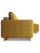 Диван угловой «Берген», с ящиком, НПБ, тик – так, цвет горчичный luma 07 - Фото 4