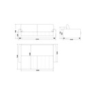 Диван б/д Брайтон/Ultra Stone - фото 14967009