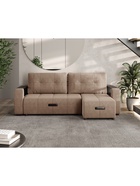 Диван угловой Джаз/Newtone Beige - фото 14953014