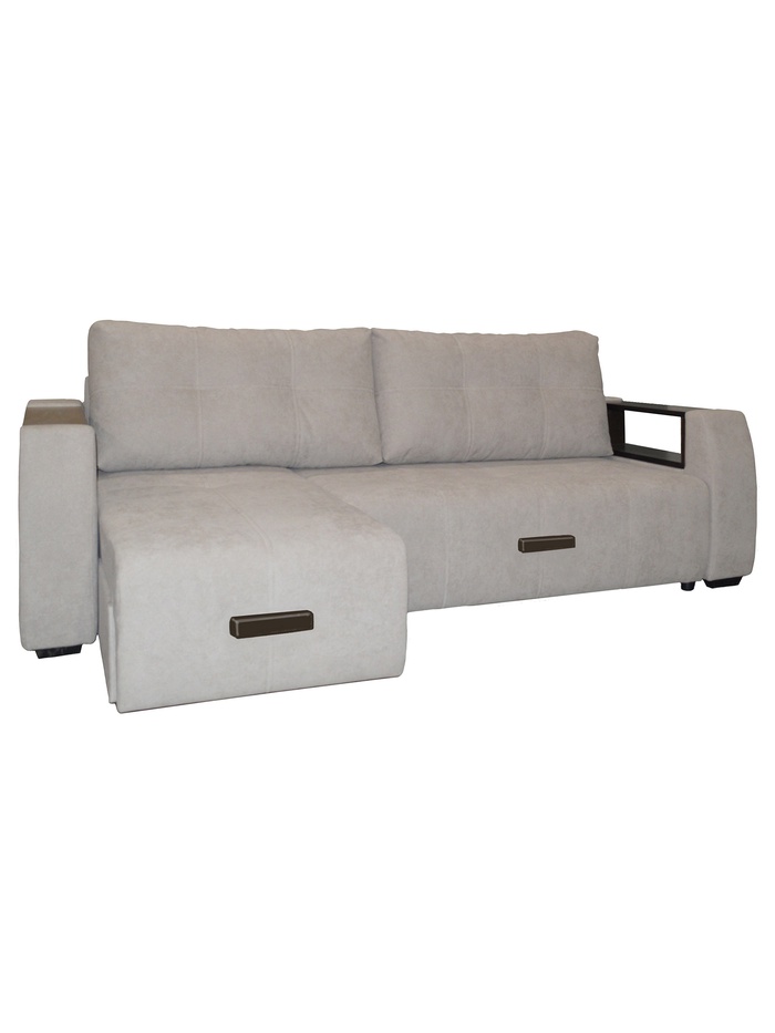 Диван угловой «Джаз», НПБ, тик - так, цвет бежевый luma 02