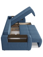 Диван угловой Джаз/Ultra Midnight - фото 14953031