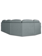 Диван угловой левый Квин 6/Newtone Aqwa Blue - фото 14953207