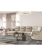 Диван угловой правый Квин 6/Luma 03 - фото 14953291