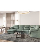 Диван б/д угловой левый Квин 6/Dacota 14 - фото 14953362