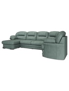 Диван б/д угловой левый Квин 6, не раскладной/Dacota 14 - фото 14953405