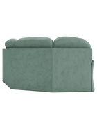 Диван угловой большой «Квин 6», правый, раскладушка «Седофлекс», цвет зелёный dacota 14 10929543