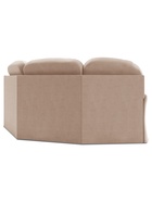 Диван угловой большой «Квин 6», правый, пружинная «змейка», без механизма, цвет бежевый luma 03 10929555