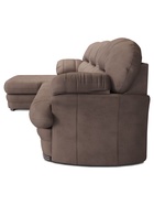 Диван угловой малый «Квин 6», левый, раскладушка «Седофлекс», цвет тёмно – коричневый dacota 06 10929558