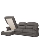 Диван угловой левый Квин 6 м/д /Dacota 10 - фото 14953525