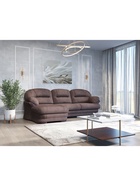 Диван угловой левый Квин 6 м/д, не раскладной/Dacota 06 - фото 14953561