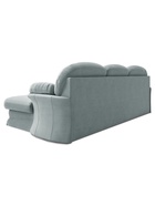 Диван угловой правый Квин 6 м/д /Newtone aqwa blue - фото 14953629