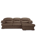 Диван угловой правый Квин 6 м/д, не раскладной/Dacota 05 - фото 14953645