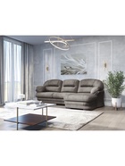 Диван угловой правый Квин 6 м/д, не раскладной/Dacota 10 - фото 14953653