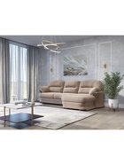 Диван угловой правый Квин 6 м/д, не раскладной/Luma 03 - фото 14953671