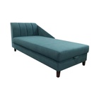 Кушетка «Софит», левая, НПБ, без механизма, newtone emerald, цвет зелёный - Фото 2