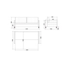 Диван б/д Мальме/Ultra grey - фото 14967044