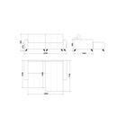 Диван угловой Маркланд/Luma 18 - фото 14967054