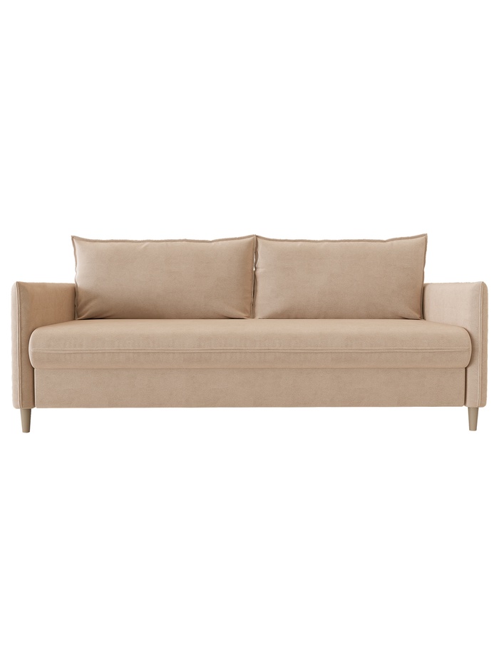 Диван прямой «Ольборг», НПБ, тик – так, цвет бежевый ultra beige - Фото 1