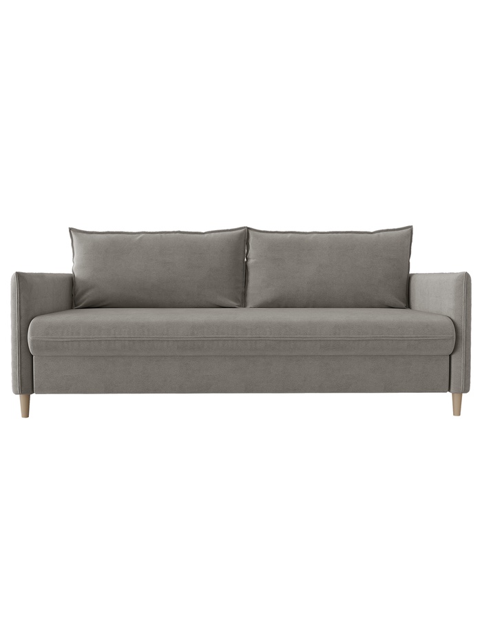 Диван прямой «Ольборг», НПБ, тик – так, цвет серый ultra grey - Фото 1