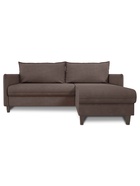 Диван угловой Ольборг/Newtone dark brown - фото 14953815