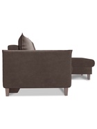 Диван угловой Ольборг/Newtone dark brown - фото 14953817