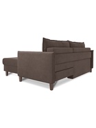 Диван угловой Ольборг/Newtone dark brown - фото 14953818