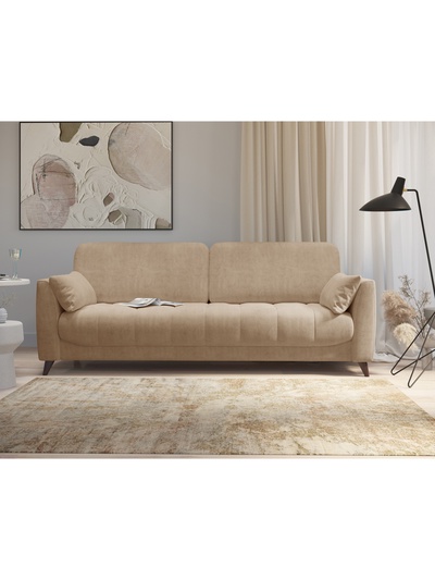 Диван прямой «Скандинавия», НПБ, тик – так, цвет бежевый ultra beige