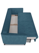 Диван прямой «Скандинавия», НПБ, тик - так, цвет синий ultra midnight - Фото 11