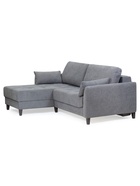 Диван угловой «Скандинавия», левый, НПБ, тик - так, цвет серый luma 14 - Фото 6