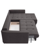 Диван угловой правый Скандинавия/Newtone antracite - фото 14953996