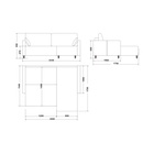 Диван угловой Стокгольм/Newtone emerald - фото 14967096