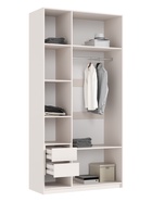 Шкаф трёхстворчатый «Марвэл», 1200×508×2400 мм, цвет кашемир/кашемир 10933683