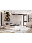 Кровать двуспальная парящая «Марвэл», с подъёмным механизмом, 1600×2000 мм, цвет кашемир/кашемир 10933689