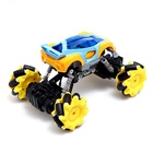 УЦЕНКА Джип радиоуправляемый DRIFT, 4WD, дрифт, работает от аккумулятора , цвет жёлтый - Фото 3