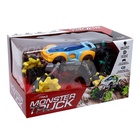 УЦЕНКА Джип радиоуправляемый DRIFT, 4WD, дрифт, работает от аккумулятора , цвет жёлтый - Фото 7