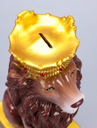 УЦЕНКА Копилка «Лев с короной» цветной,19×14×35 см - Фото 5