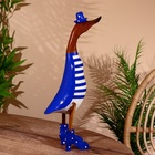 УЦЕНКА Сувенир «Утка в синем» дерево 45 см 10943851