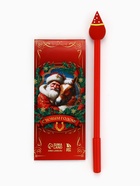 Подарочный набор новогодний, блокнот и фигурная ручка «Счастливого праздника» - Фото 4