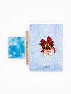 Подарочный набор новогодний, ежедневник, блок бумаги и ручка «Счастья» - фото 59846471