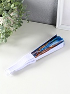 Веер складной «Морские ракушки», 23 см, МИКС (комплект 12 шт) - фото 58058141