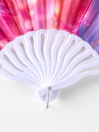 Веер складной «Пузырьки», 23 см, МИКС (комплект 12 шт) - фото 58058145