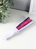 Веер складной «Пузырьки», 23 см, МИКС (комплект 12 шт) - фото 58058146